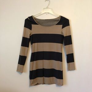 Striped Body-con Dress